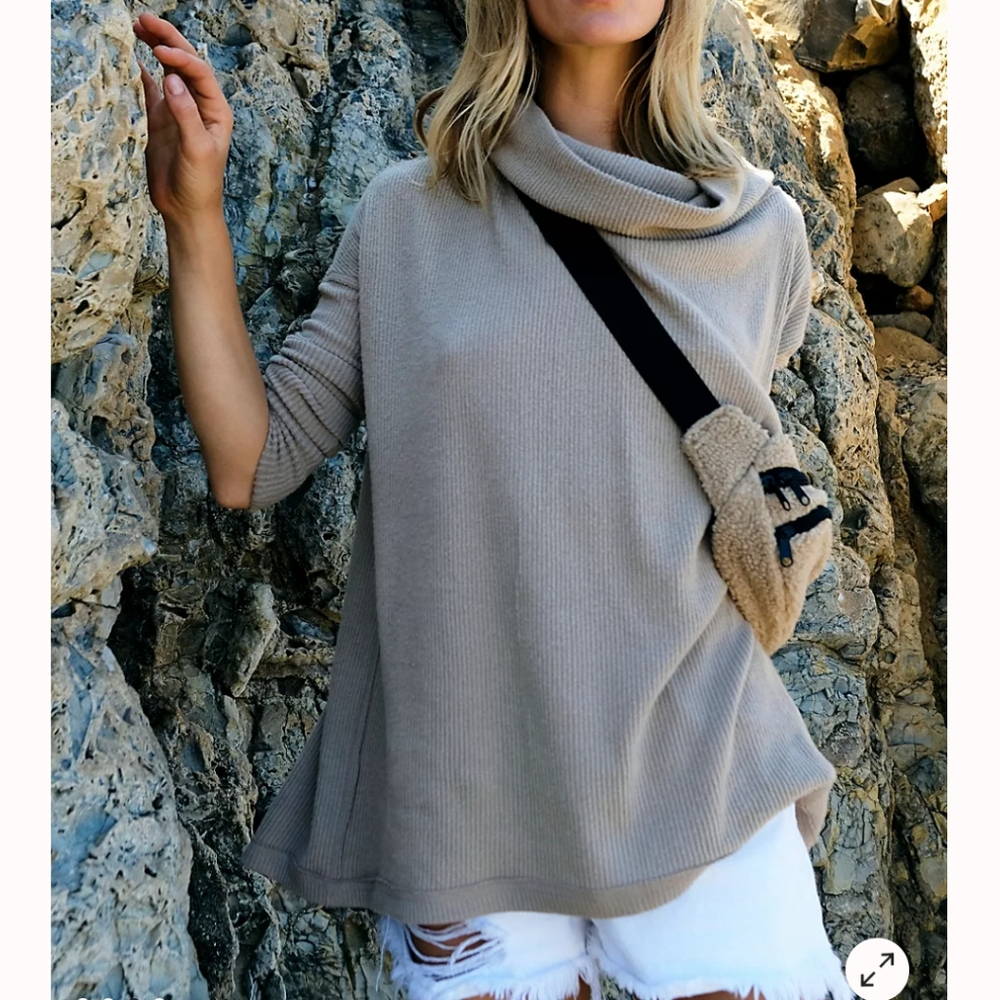 Free People The Rosa Ribbed Long-Sleeve - Picture 3 of 10